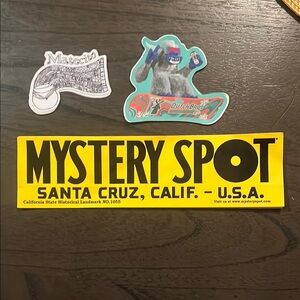 Mystery Spot Sticker Set